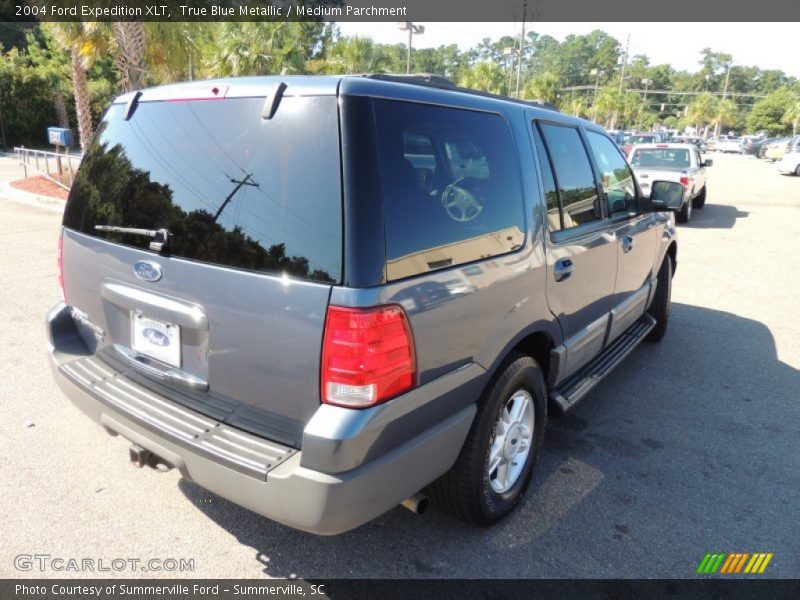 True Blue Metallic / Medium Parchment 2004 Ford Expedition XLT