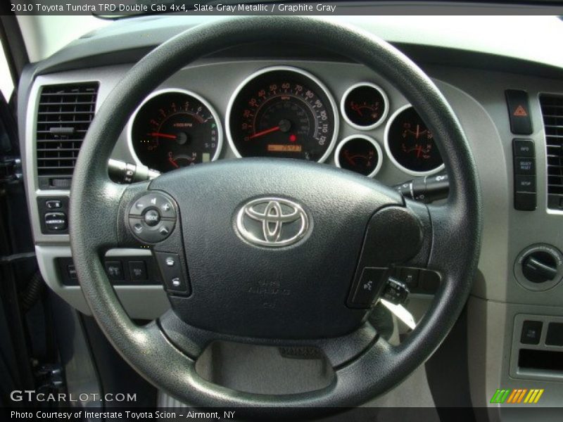 Slate Gray Metallic / Graphite Gray 2010 Toyota Tundra TRD Double Cab 4x4