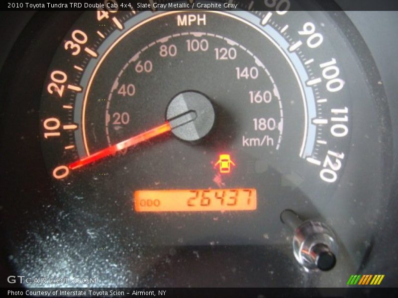 Slate Gray Metallic / Graphite Gray 2010 Toyota Tundra TRD Double Cab 4x4