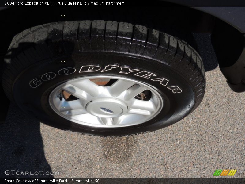 True Blue Metallic / Medium Parchment 2004 Ford Expedition XLT