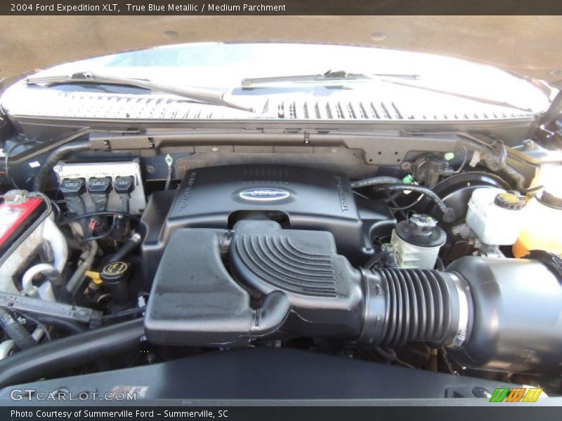 True Blue Metallic / Medium Parchment 2004 Ford Expedition XLT