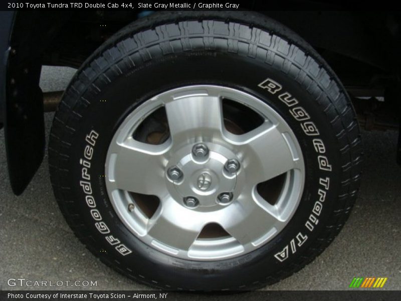 Slate Gray Metallic / Graphite Gray 2010 Toyota Tundra TRD Double Cab 4x4
