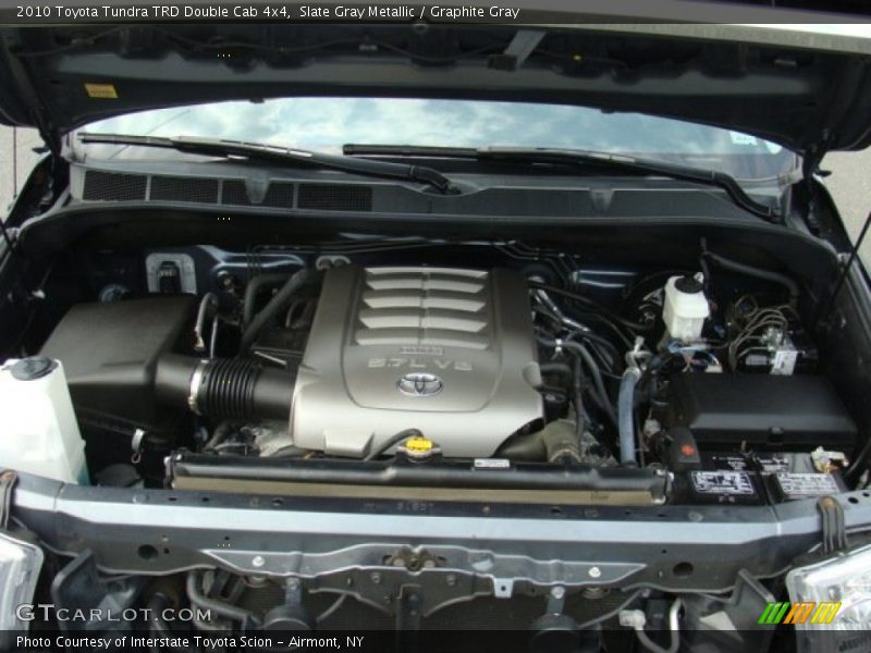 Slate Gray Metallic / Graphite Gray 2010 Toyota Tundra TRD Double Cab 4x4