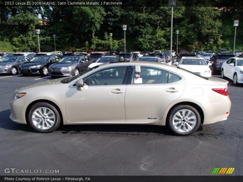 Satin Cashmere Metallic / Parchment 2013 Lexus ES 300h Hybrid