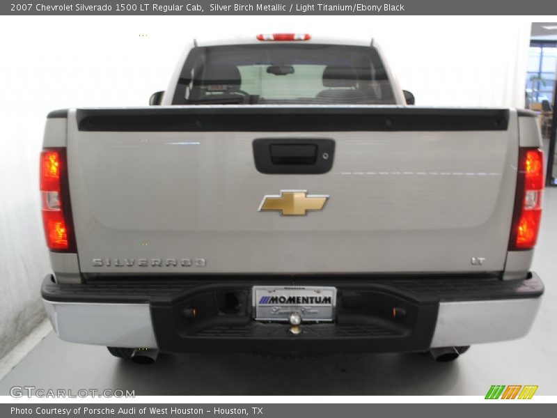 Silver Birch Metallic / Light Titanium/Ebony Black 2007 Chevrolet Silverado 1500 LT Regular Cab