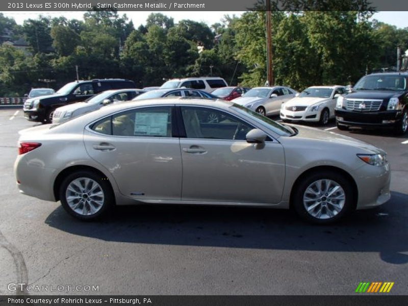 Satin Cashmere Metallic / Parchment 2013 Lexus ES 300h Hybrid