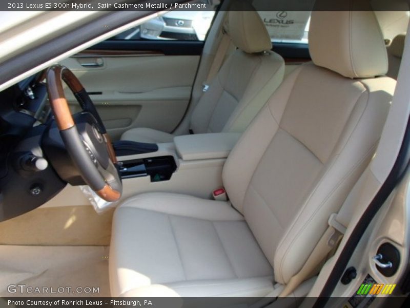 Satin Cashmere Metallic / Parchment 2013 Lexus ES 300h Hybrid