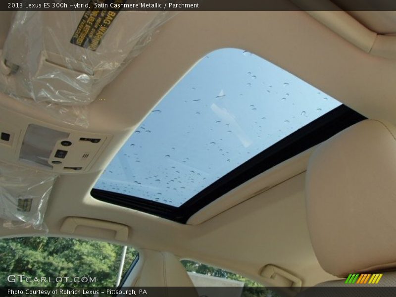 Satin Cashmere Metallic / Parchment 2013 Lexus ES 300h Hybrid