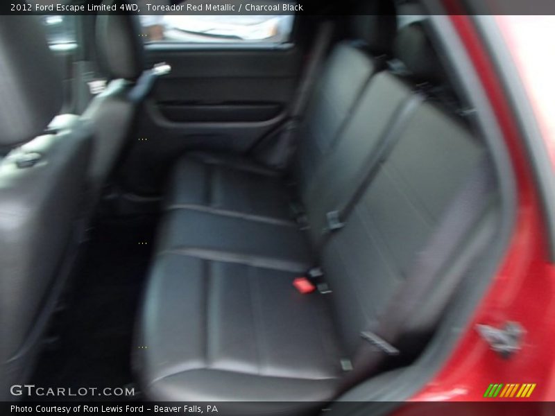 Toreador Red Metallic / Charcoal Black 2012 Ford Escape Limited 4WD