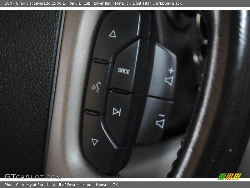 Silver Birch Metallic / Light Titanium/Ebony Black 2007 Chevrolet Silverado 1500 LT Regular Cab