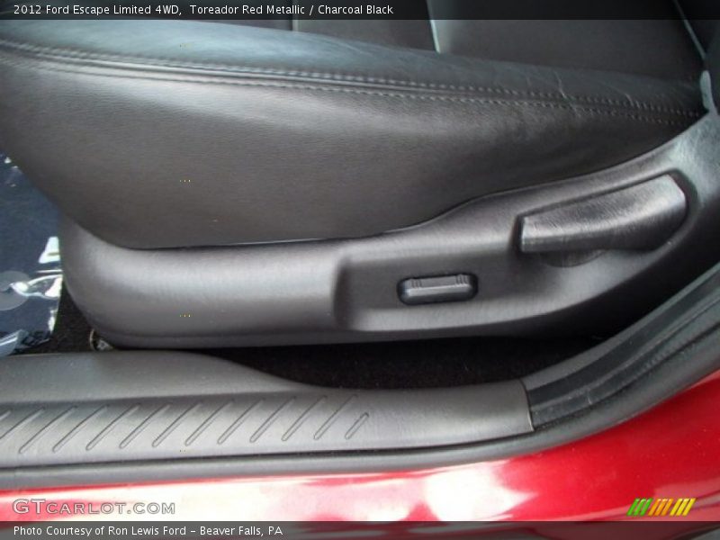Toreador Red Metallic / Charcoal Black 2012 Ford Escape Limited 4WD