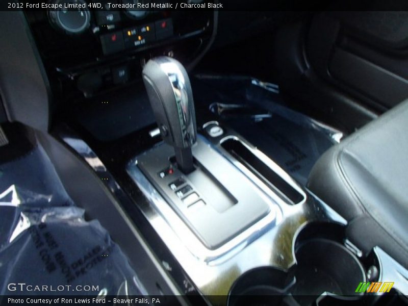 Toreador Red Metallic / Charcoal Black 2012 Ford Escape Limited 4WD