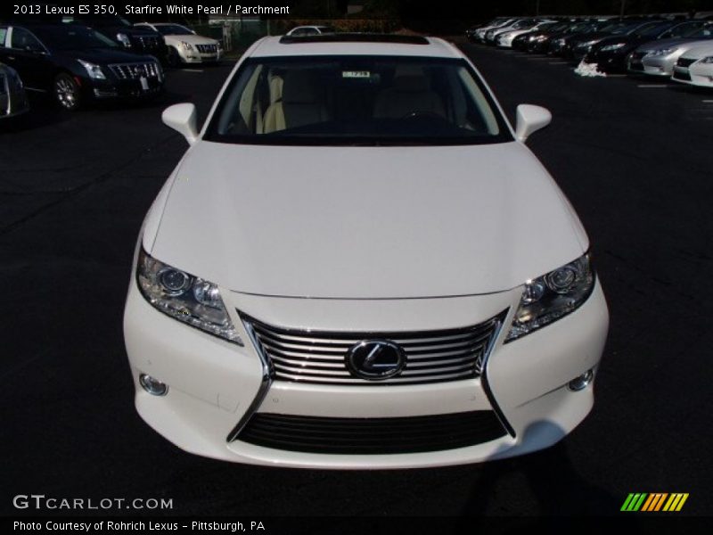 Starfire White Pearl / Parchment 2013 Lexus ES 350