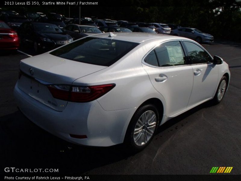 Starfire White Pearl / Parchment 2013 Lexus ES 350