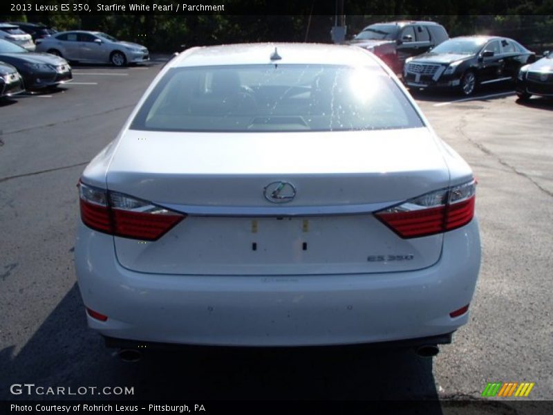 Starfire White Pearl / Parchment 2013 Lexus ES 350