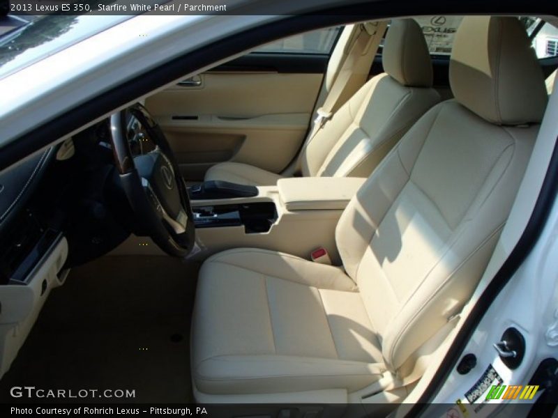 Starfire White Pearl / Parchment 2013 Lexus ES 350
