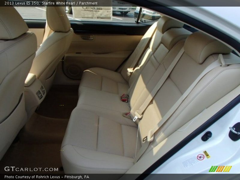 Starfire White Pearl / Parchment 2013 Lexus ES 350