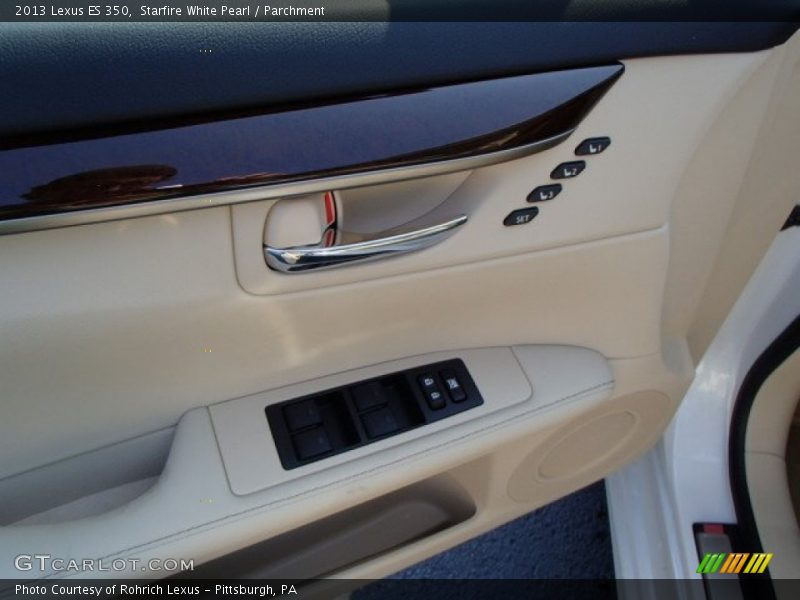 Starfire White Pearl / Parchment 2013 Lexus ES 350