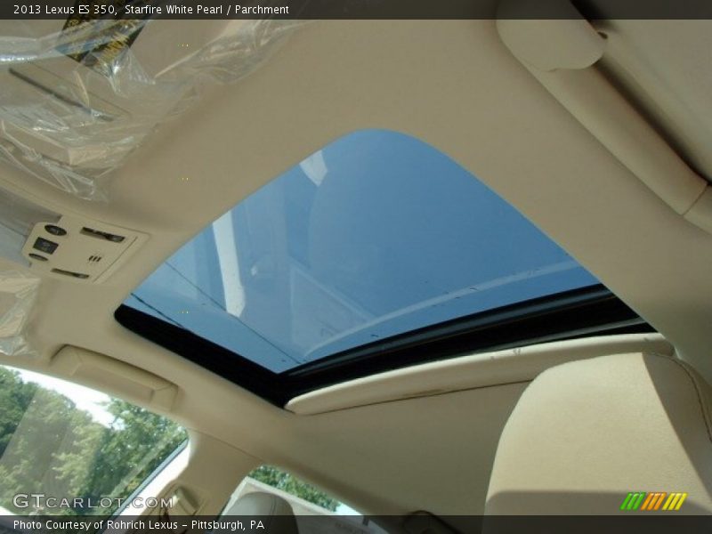 Starfire White Pearl / Parchment 2013 Lexus ES 350