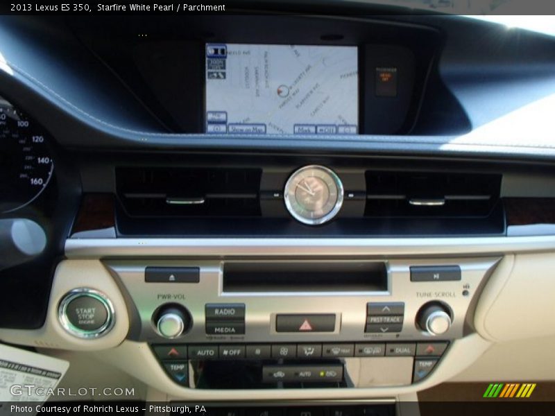 Starfire White Pearl / Parchment 2013 Lexus ES 350