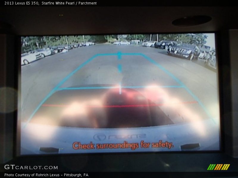 Starfire White Pearl / Parchment 2013 Lexus ES 350