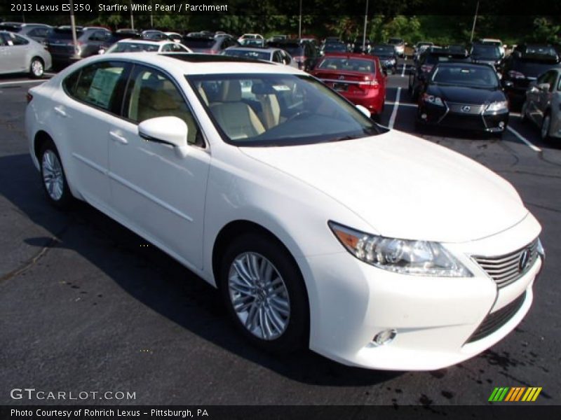 Starfire White Pearl / Parchment 2013 Lexus ES 350