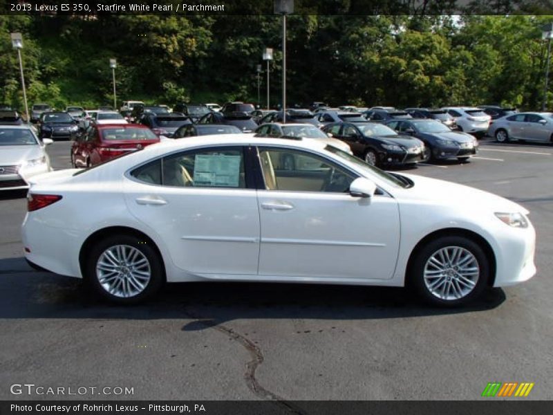 Starfire White Pearl / Parchment 2013 Lexus ES 350