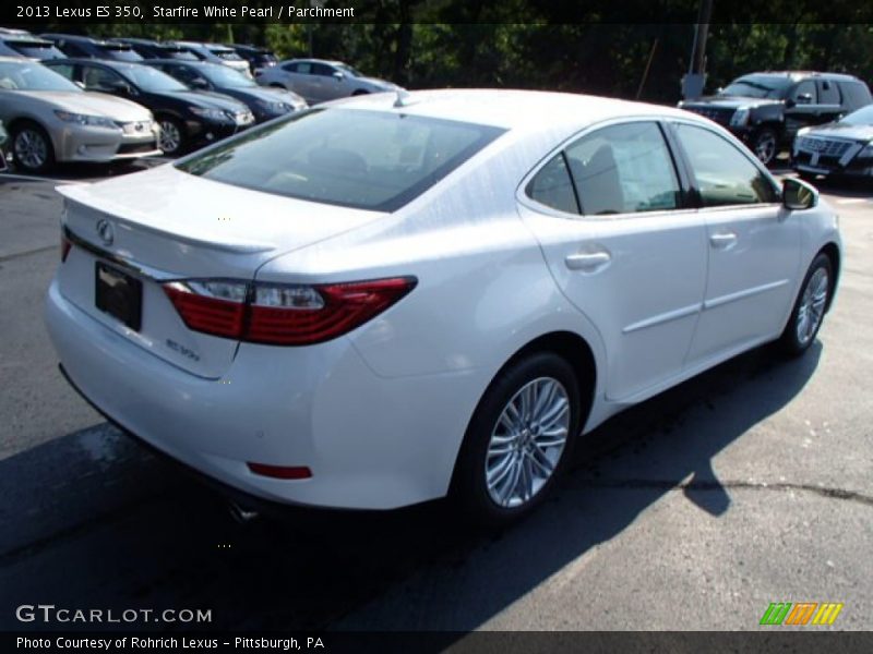 Starfire White Pearl / Parchment 2013 Lexus ES 350