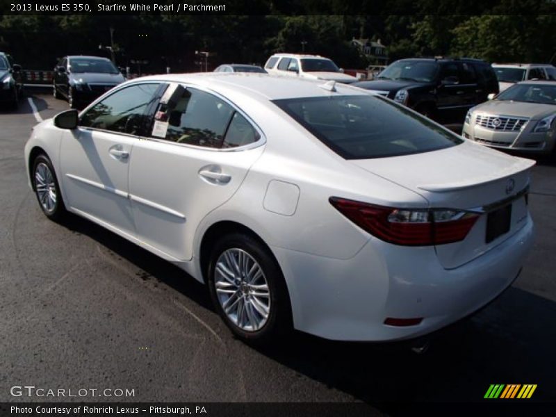 Starfire White Pearl / Parchment 2013 Lexus ES 350