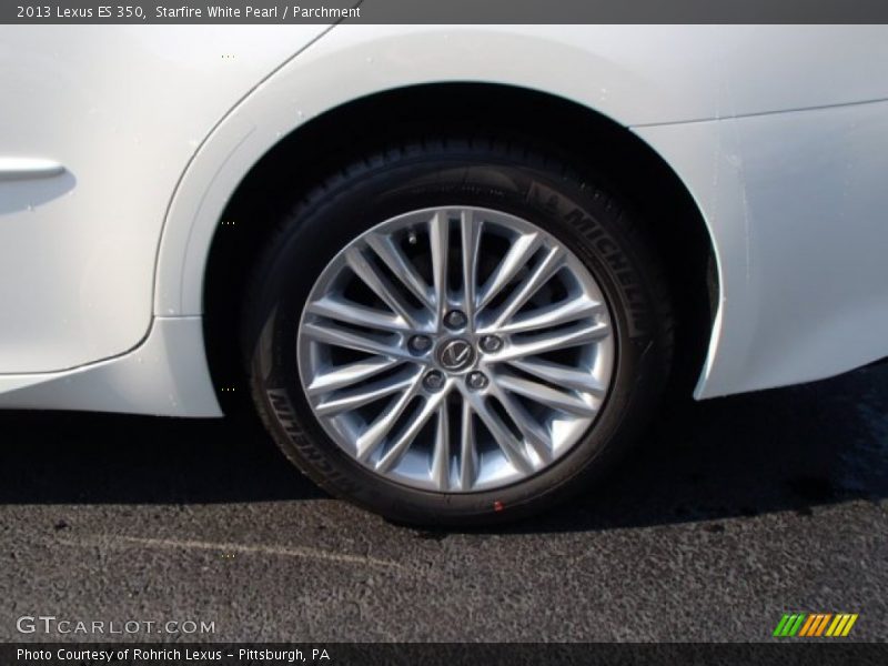 Starfire White Pearl / Parchment 2013 Lexus ES 350