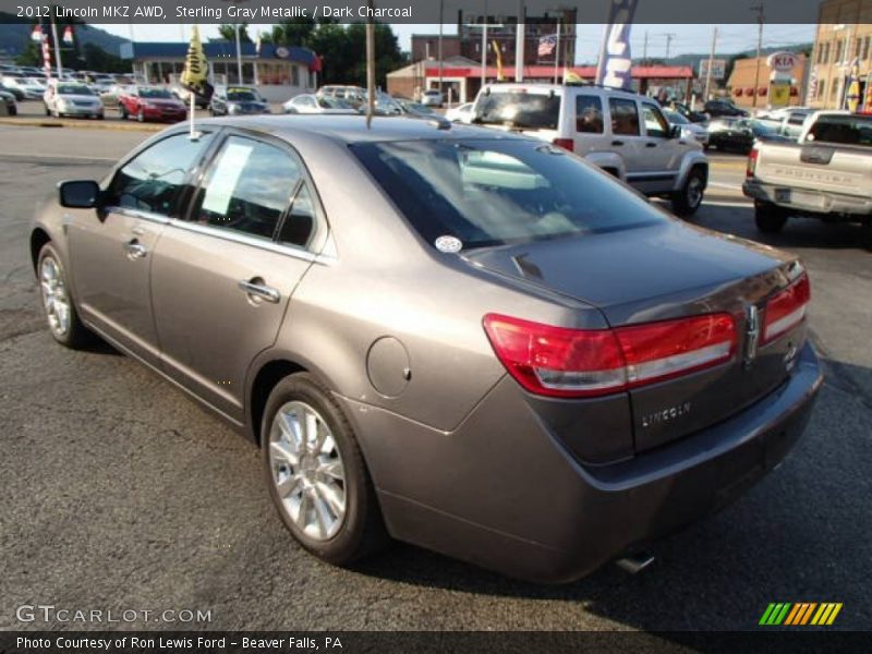 Sterling Gray Metallic / Dark Charcoal 2012 Lincoln MKZ AWD