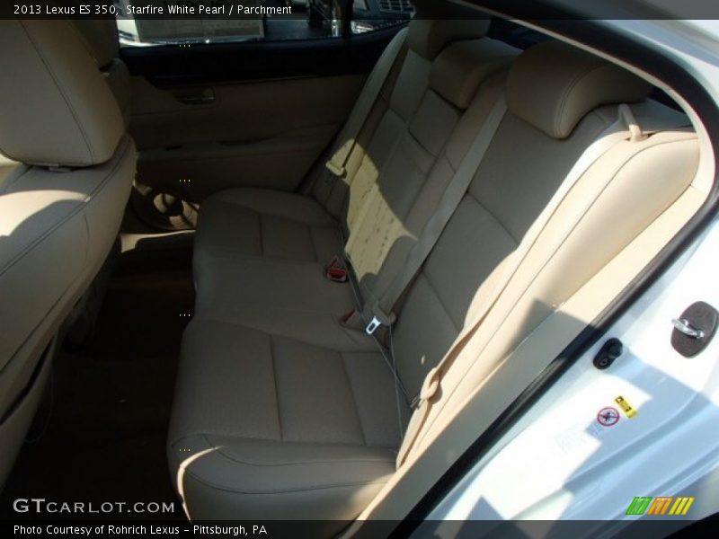 Starfire White Pearl / Parchment 2013 Lexus ES 350