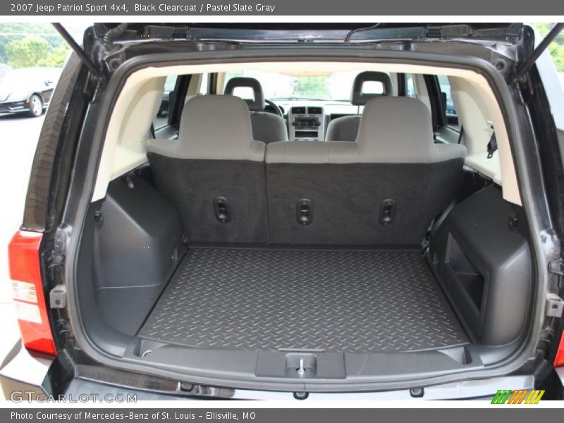 Black Clearcoat / Pastel Slate Gray 2007 Jeep Patriot Sport 4x4