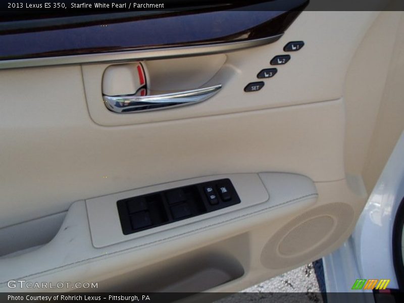 Starfire White Pearl / Parchment 2013 Lexus ES 350