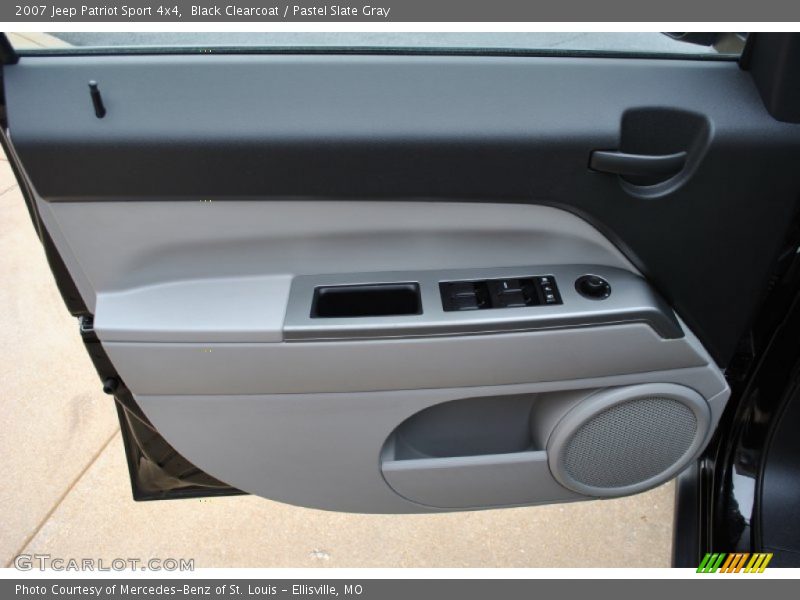 Black Clearcoat / Pastel Slate Gray 2007 Jeep Patriot Sport 4x4