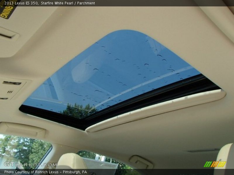 Starfire White Pearl / Parchment 2013 Lexus ES 350
