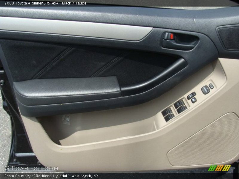 Black / Taupe 2008 Toyota 4Runner SR5 4x4