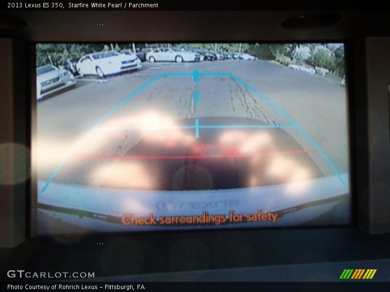 Starfire White Pearl / Parchment 2013 Lexus ES 350