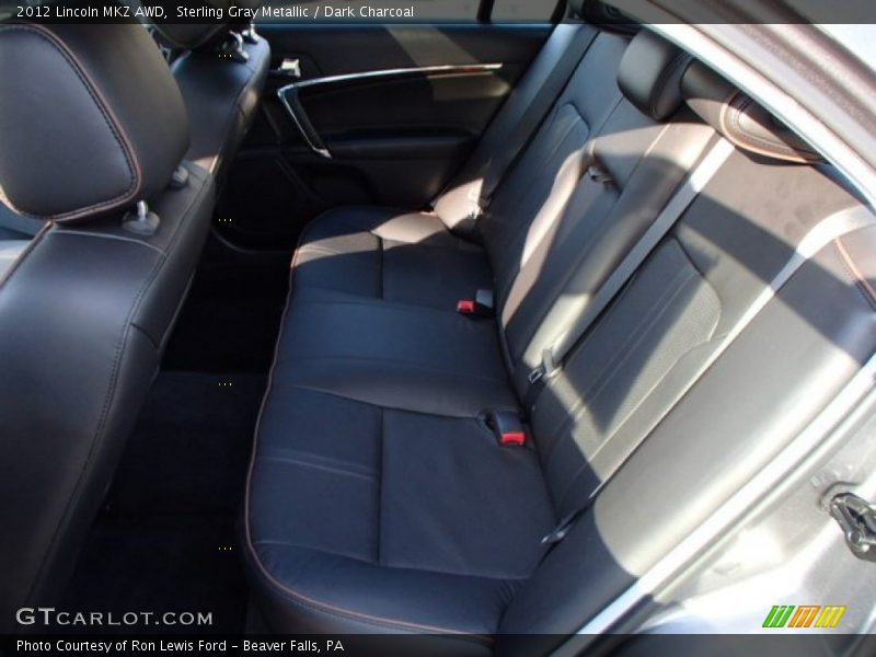 Sterling Gray Metallic / Dark Charcoal 2012 Lincoln MKZ AWD