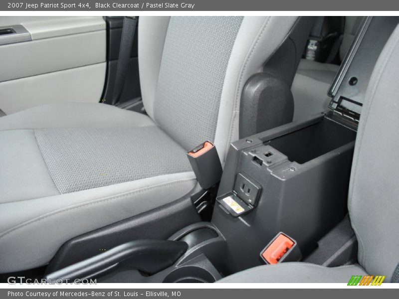 Black Clearcoat / Pastel Slate Gray 2007 Jeep Patriot Sport 4x4