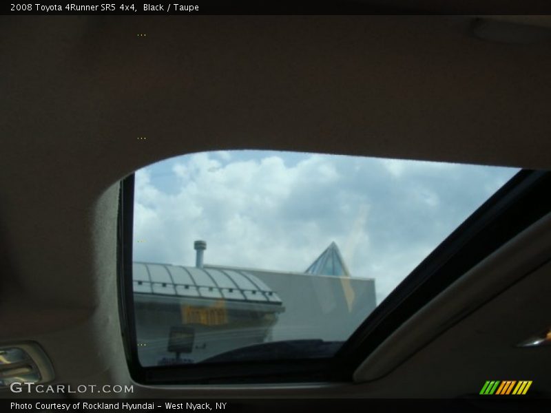 Black / Taupe 2008 Toyota 4Runner SR5 4x4