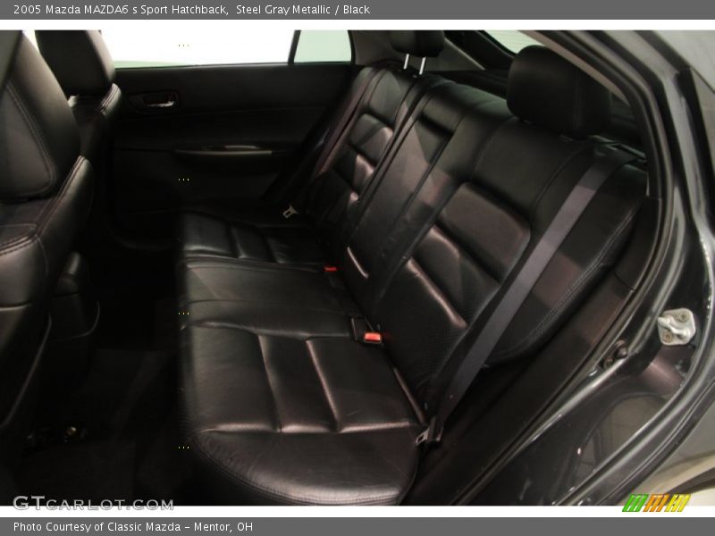 Steel Gray Metallic / Black 2005 Mazda MAZDA6 s Sport Hatchback