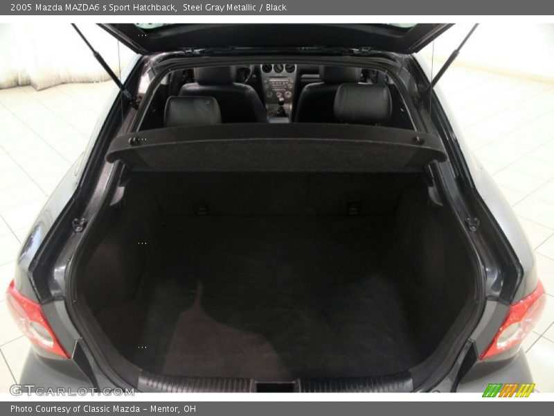 Steel Gray Metallic / Black 2005 Mazda MAZDA6 s Sport Hatchback
