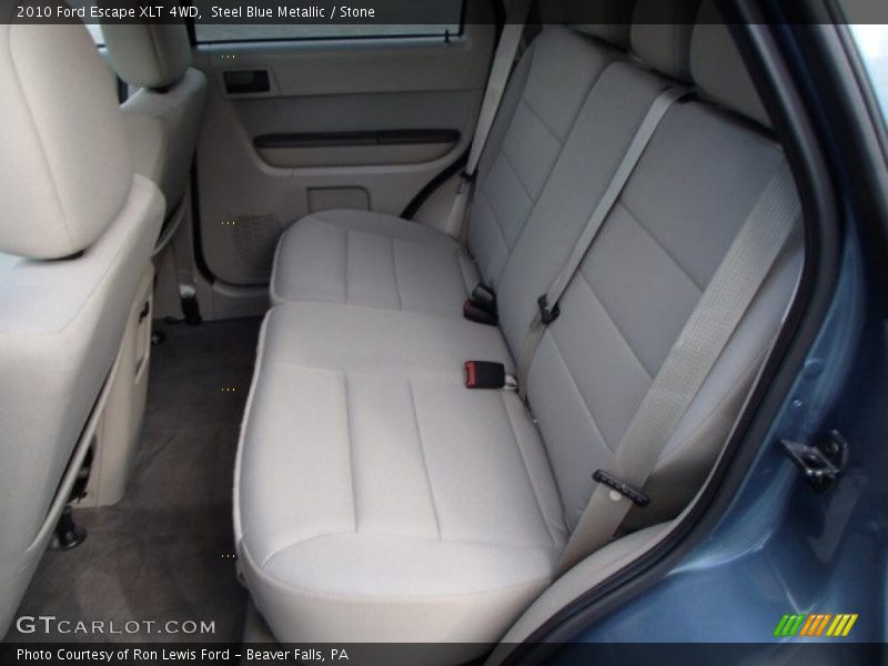 Steel Blue Metallic / Stone 2010 Ford Escape XLT 4WD