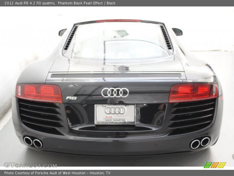 Phantom Black Pearl Effect / Black 2012 Audi R8 4.2 FSI quattro