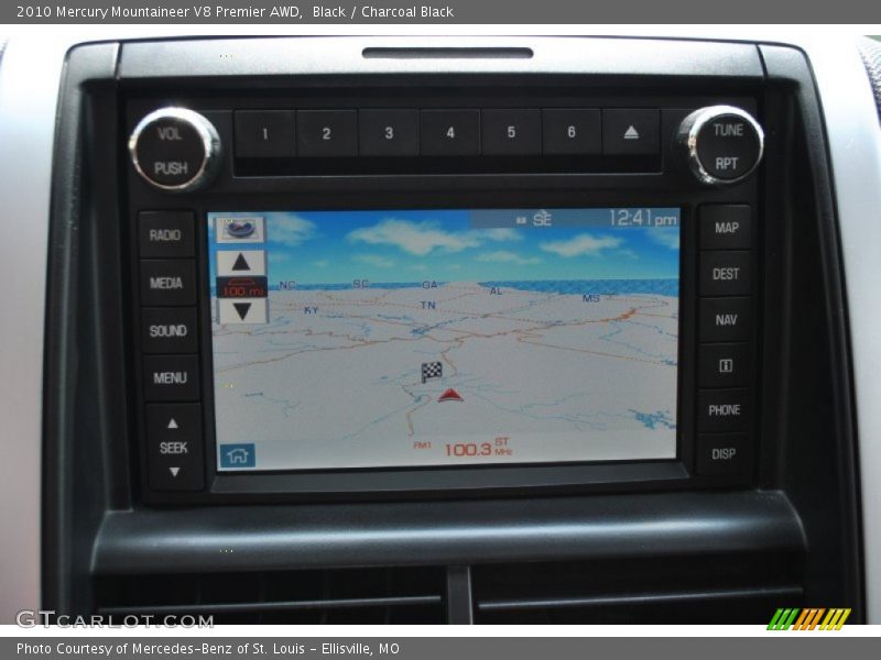 Navigation of 2010 Mountaineer V8 Premier AWD