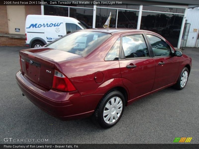 Dark Toreador Red Metallic / Dark Flint/Light Flint 2006 Ford Focus ZX4 S Sedan