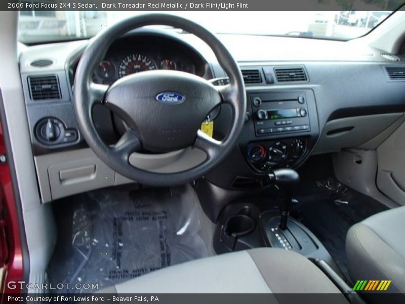 Dark Toreador Red Metallic / Dark Flint/Light Flint 2006 Ford Focus ZX4 S Sedan