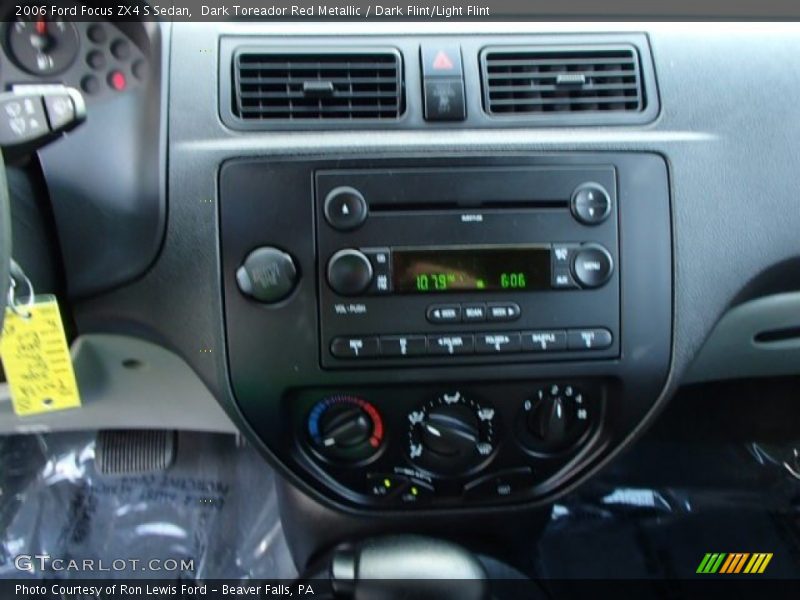 Dark Toreador Red Metallic / Dark Flint/Light Flint 2006 Ford Focus ZX4 S Sedan