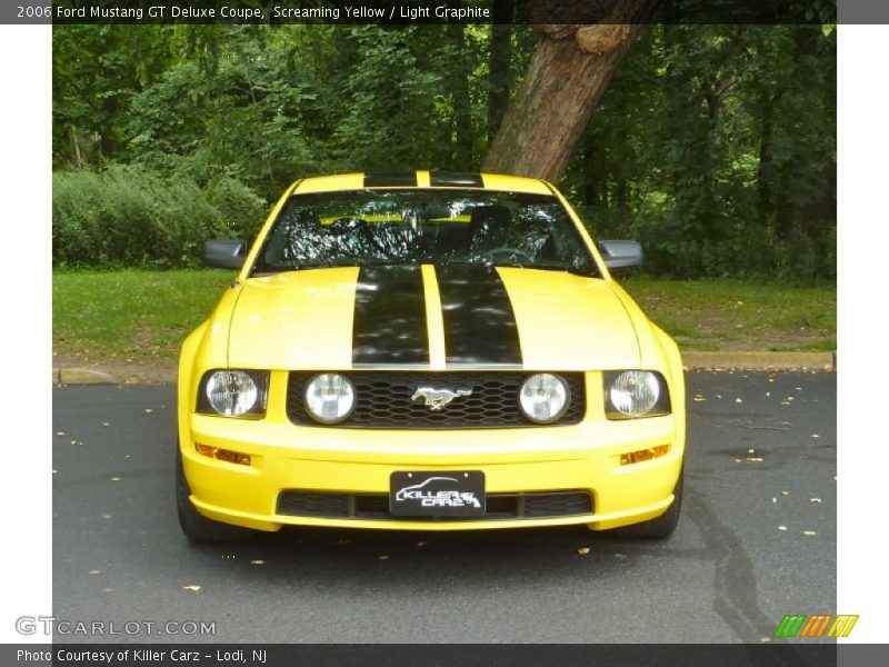 Screaming Yellow / Light Graphite 2006 Ford Mustang GT Deluxe Coupe